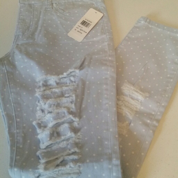 Red Jeans NYC Denim - Light blue jeans
